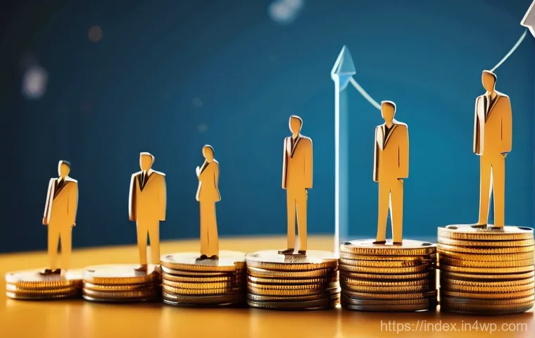 인덱스 투자로 성공하기 위한 재정 계획 - **Prompt**: A focused young professional, in their early 30s, is sitting at a minimalist wooden desk...